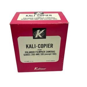 VTG Kali-Copier for polaroid series 200 and 100 filmpack cameras. Photo copier